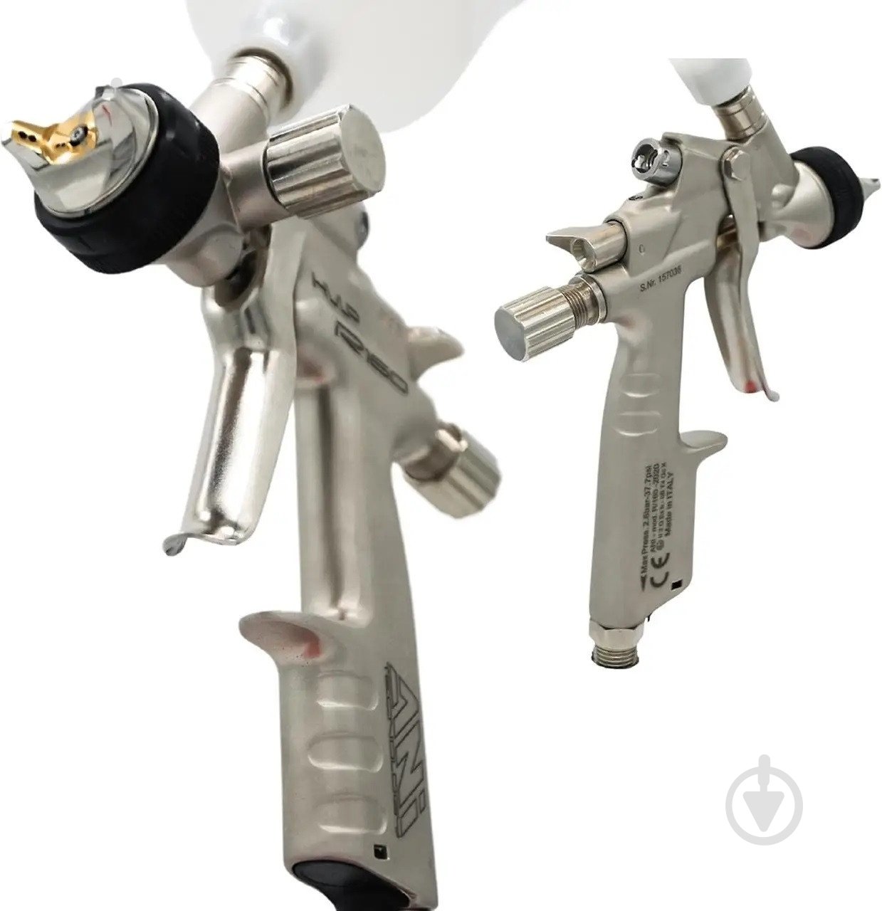 Краскопульт пневматический ANI Мини R160 HVLP 1,2 1/4M 250cc AH1517010A - фото 3 Краскопульт пневматический ANI Мини R160 HVLP 1,2 1/4M 250cc AH1517010A - фото 3