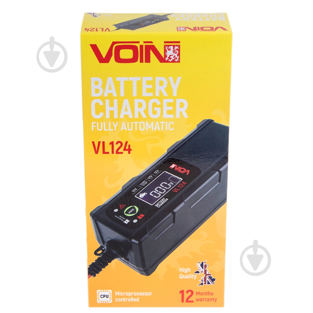 Зарядное устройство импульсный Voin 4 А 120 А/год (VL-124) - фото 2