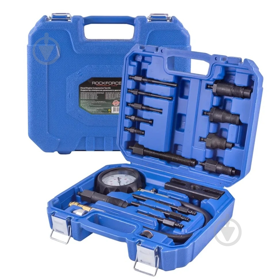 Rock FORCE Тестер компрессии дизельного двигателя - фото 1 Rock FORCE Тестер компрессии дизельного двигателя - фото 1
