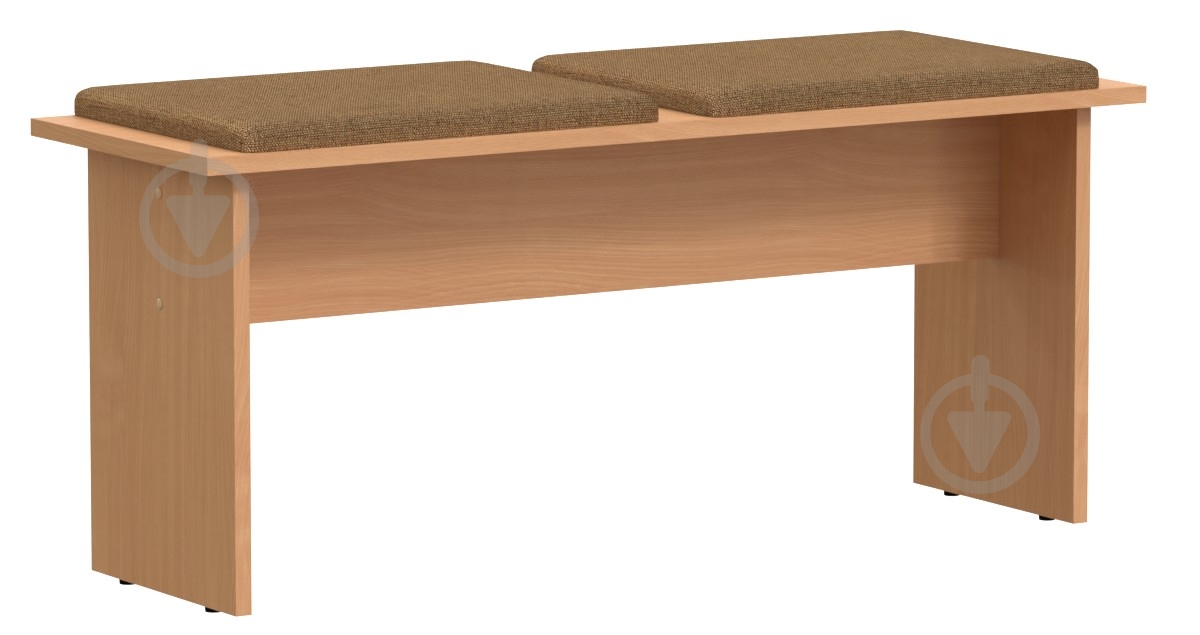 Табурет Компанит Т-8 шотландия браун / бук - фото 1