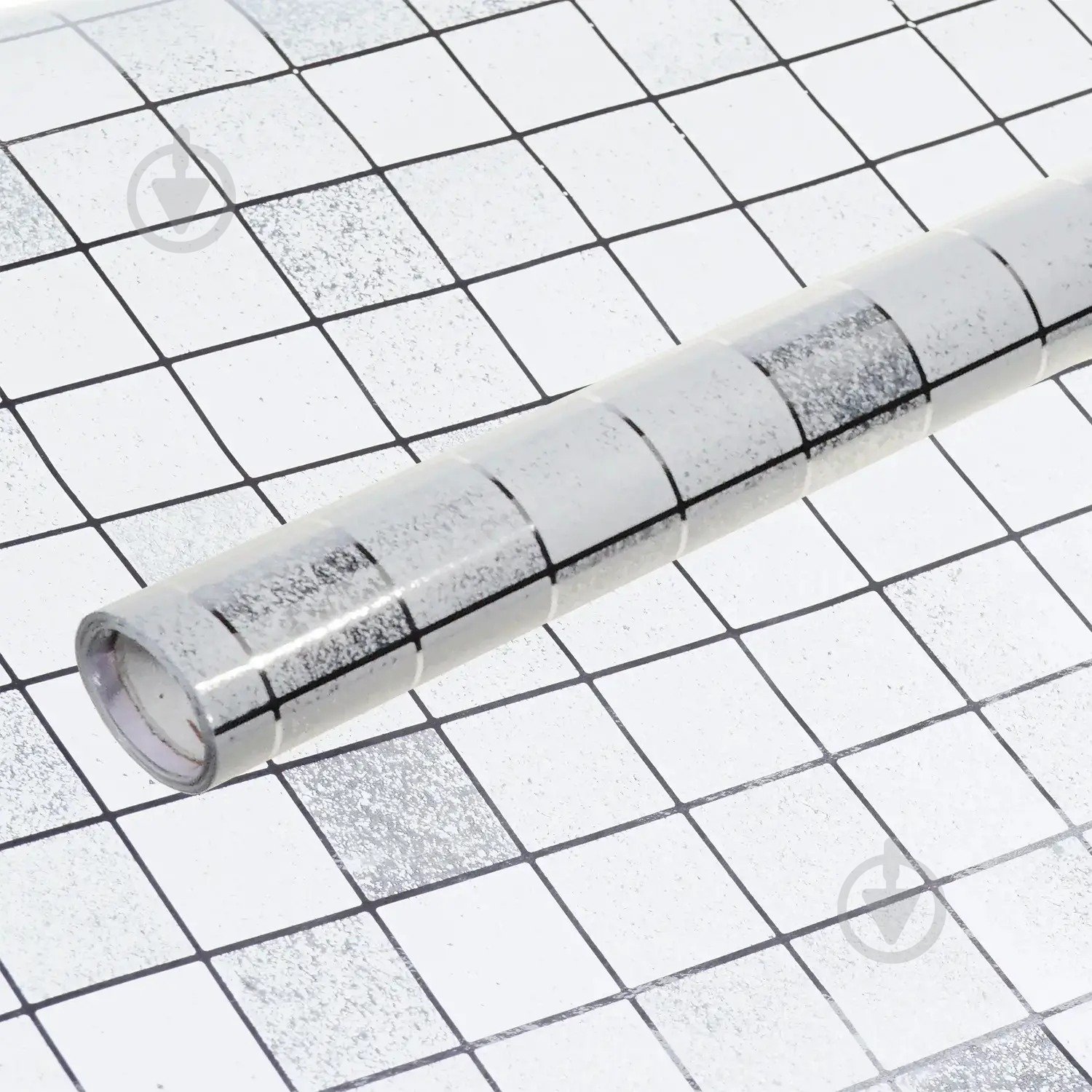 Пленка самоклеющаяся Мозаика белый 0,45x2 м - фото 1 Пленка самоклеющаяся Мозаика белый 0,45x2 м - фото 1