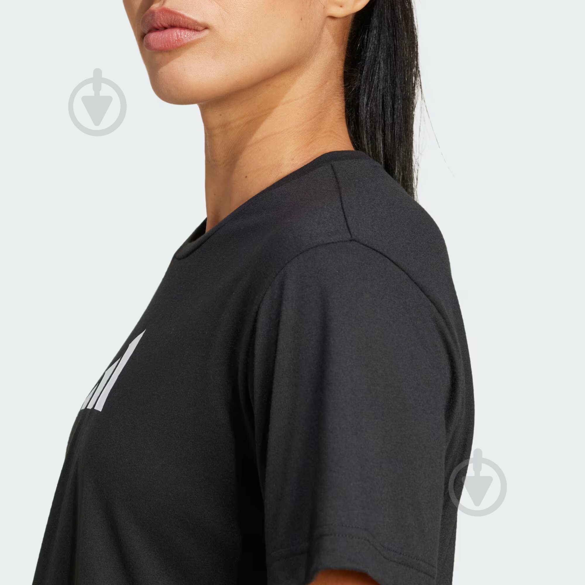 Футболка Adidas TR-ES BL TEE JG8614 р.M чорний - фото 4