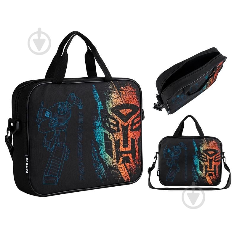 Сумка-портфель А4 589 Transformers KITE - фото 3 Сумка-портфель А4 589 Transformers KITE - фото 3