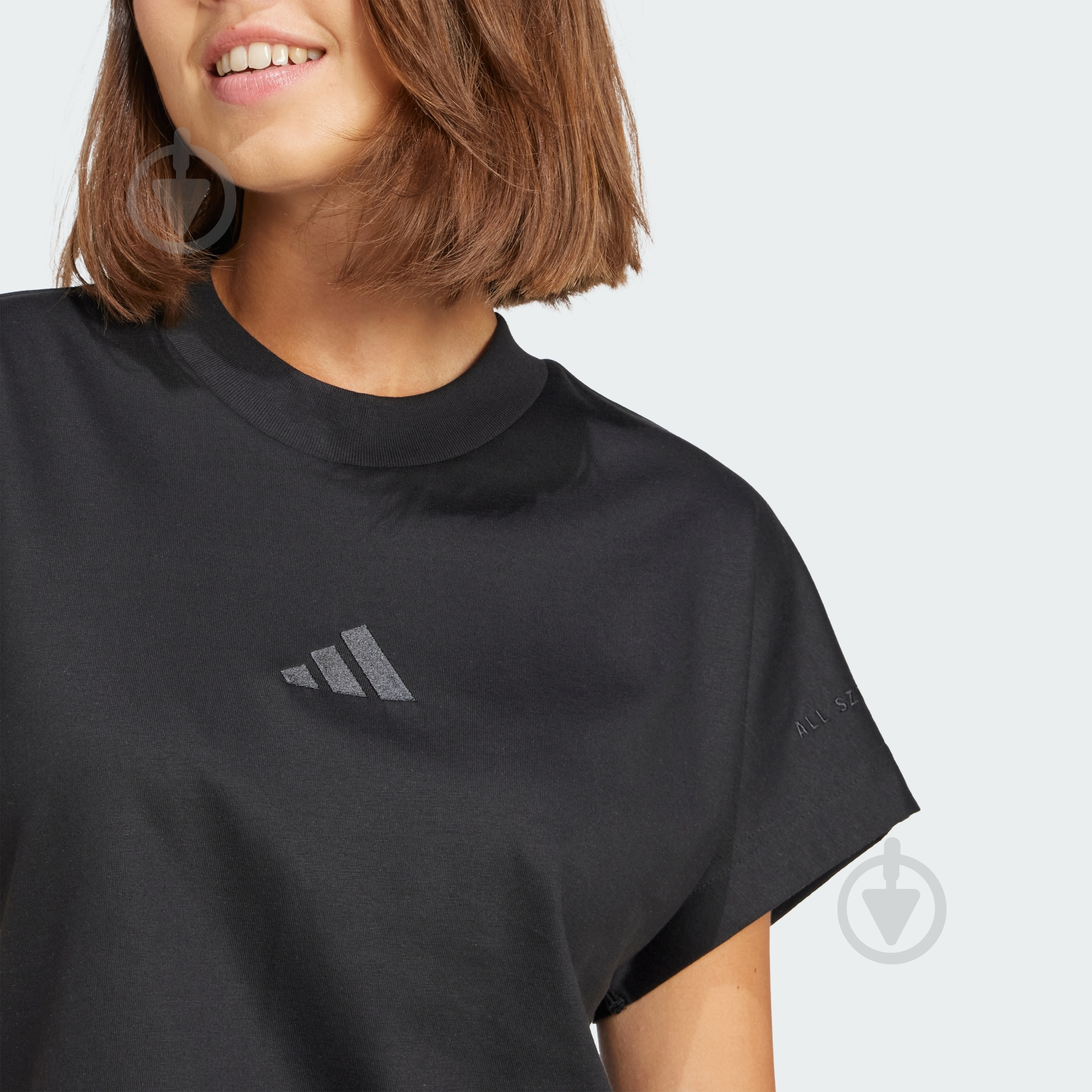 Футболка Adidas W ALL SZN TEE JJ1235 р.M черный - фото 4 Футболка Adidas W ALL SZN TEE JJ1235 р.M черный - фото 4