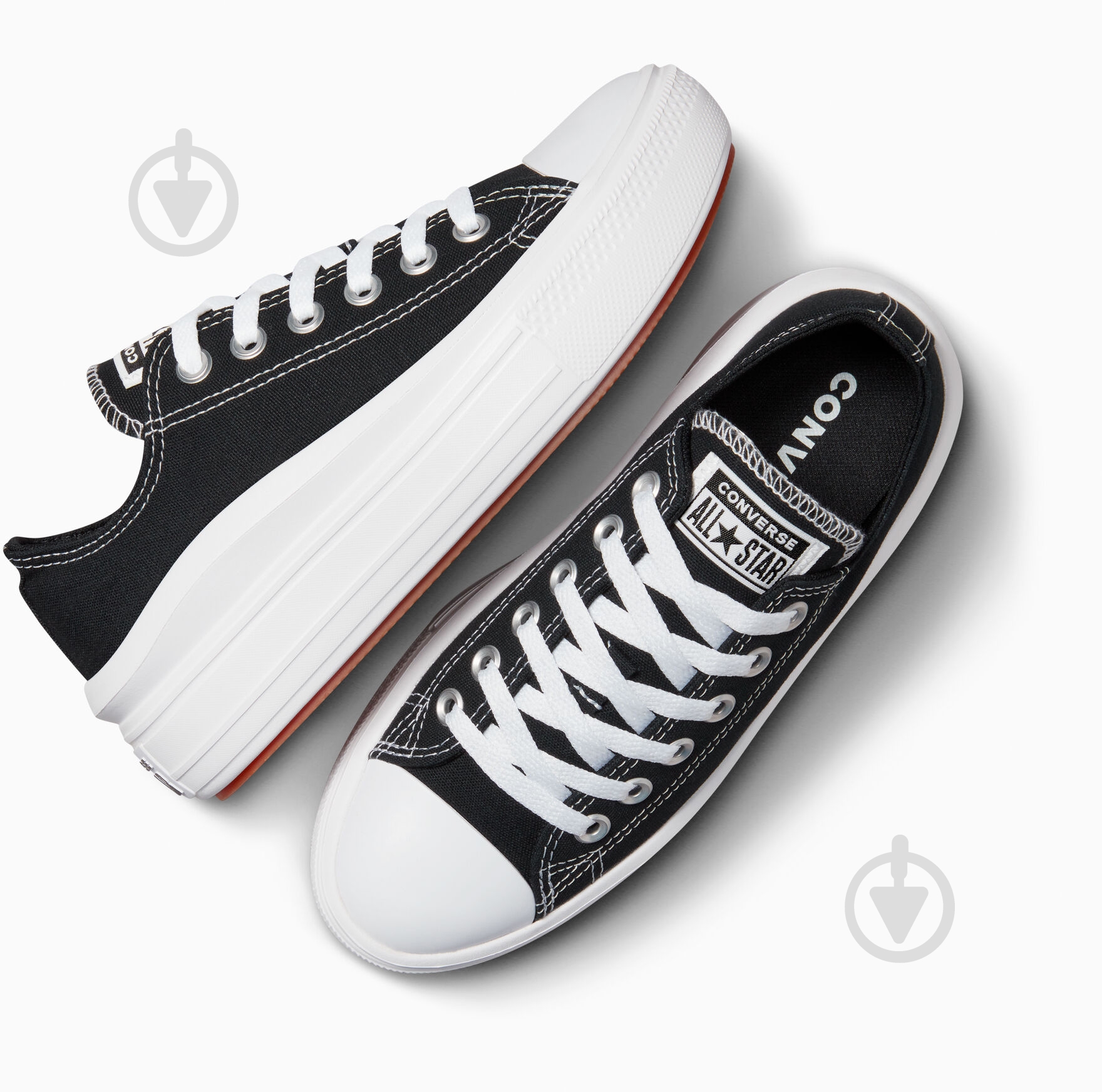 Кеды Converse Chuck Taylor All Star Move 570256C р.35 черный - фото 3