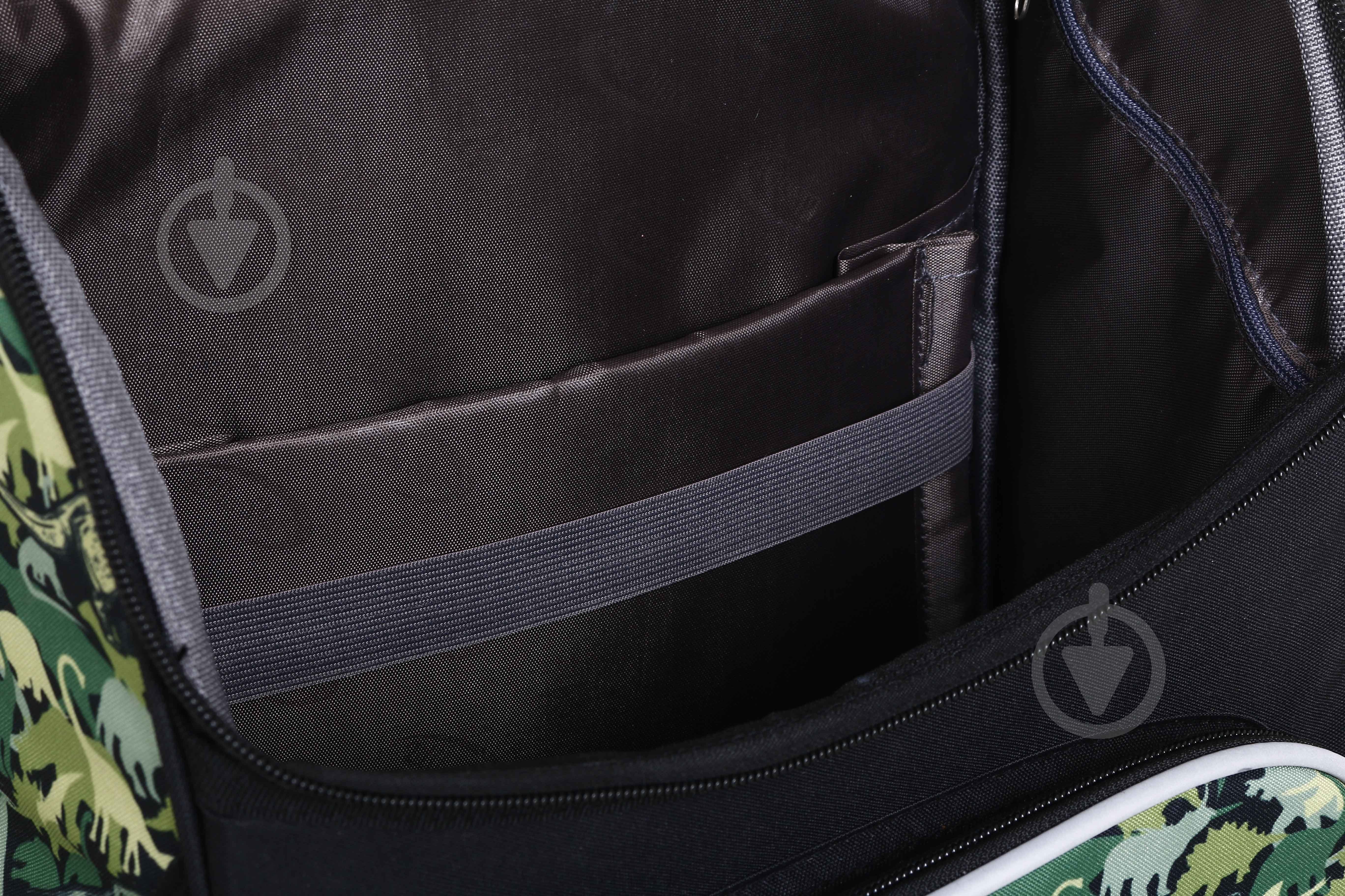 Ранец школьный Nota Bene короб ортопедический Dino динозавр хаки - фото 6 Ранец школьный Nota Bene короб ортопедический Dino динозавр хаки - фото 6