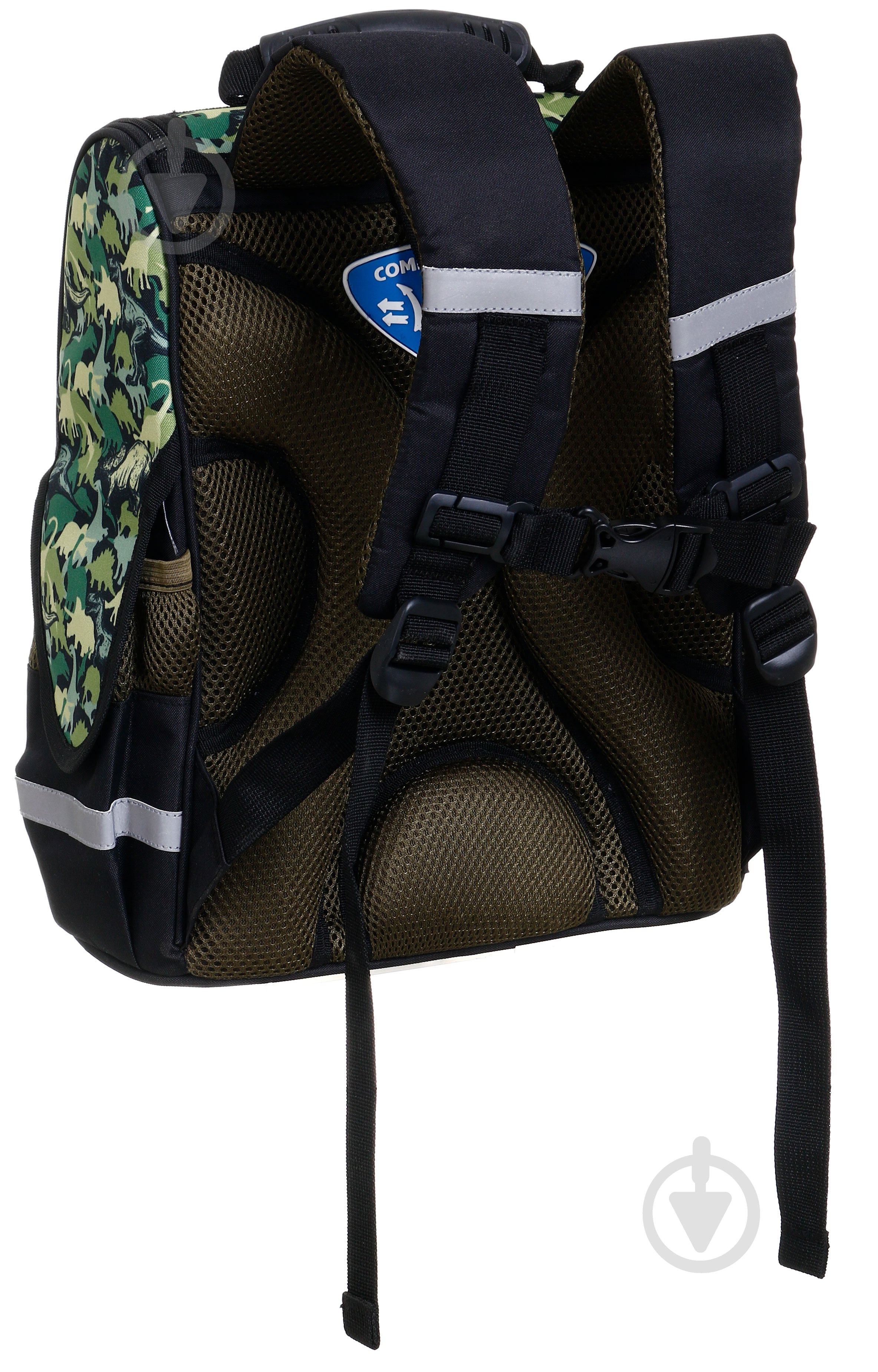 Ранец школьный Nota Bene короб ортопедический Dino динозавр хаки - фото 7 Ранец школьный Nota Bene короб ортопедический Dino динозавр хаки - фото 7