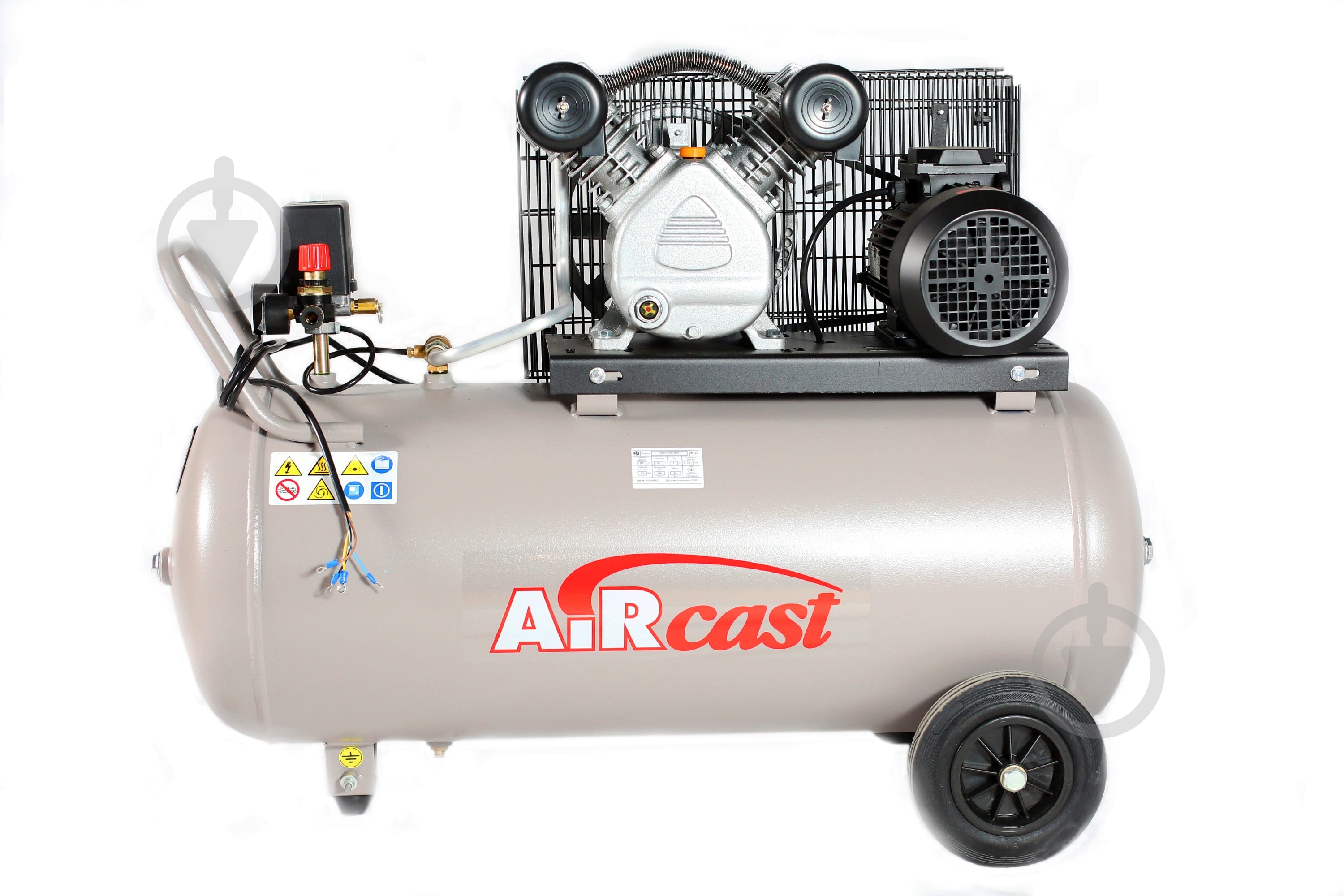 Компрессор AirCast 380B СБ4/С-100.LB24 - фото 2 Компрессор AirCast 380B СБ4/С-100.LB24 - фото 2