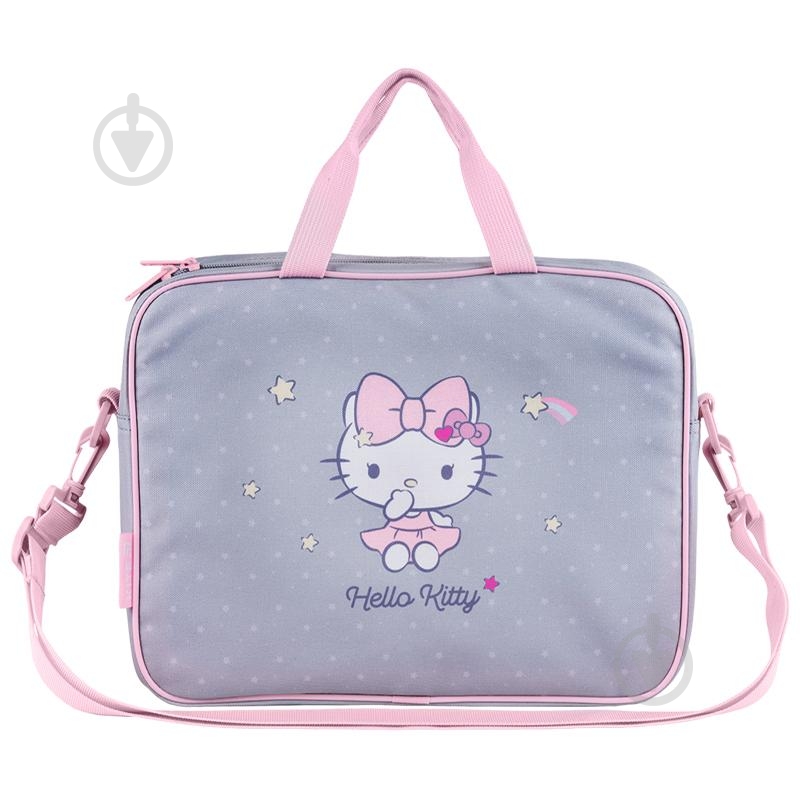 Сумка-портфель А4 589-1 Hello Kitty KITE - фото 1
