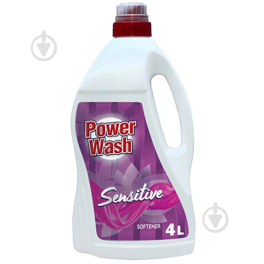 Кондиціонер для білизни Power Wash Sensitive 4 л - фото 1