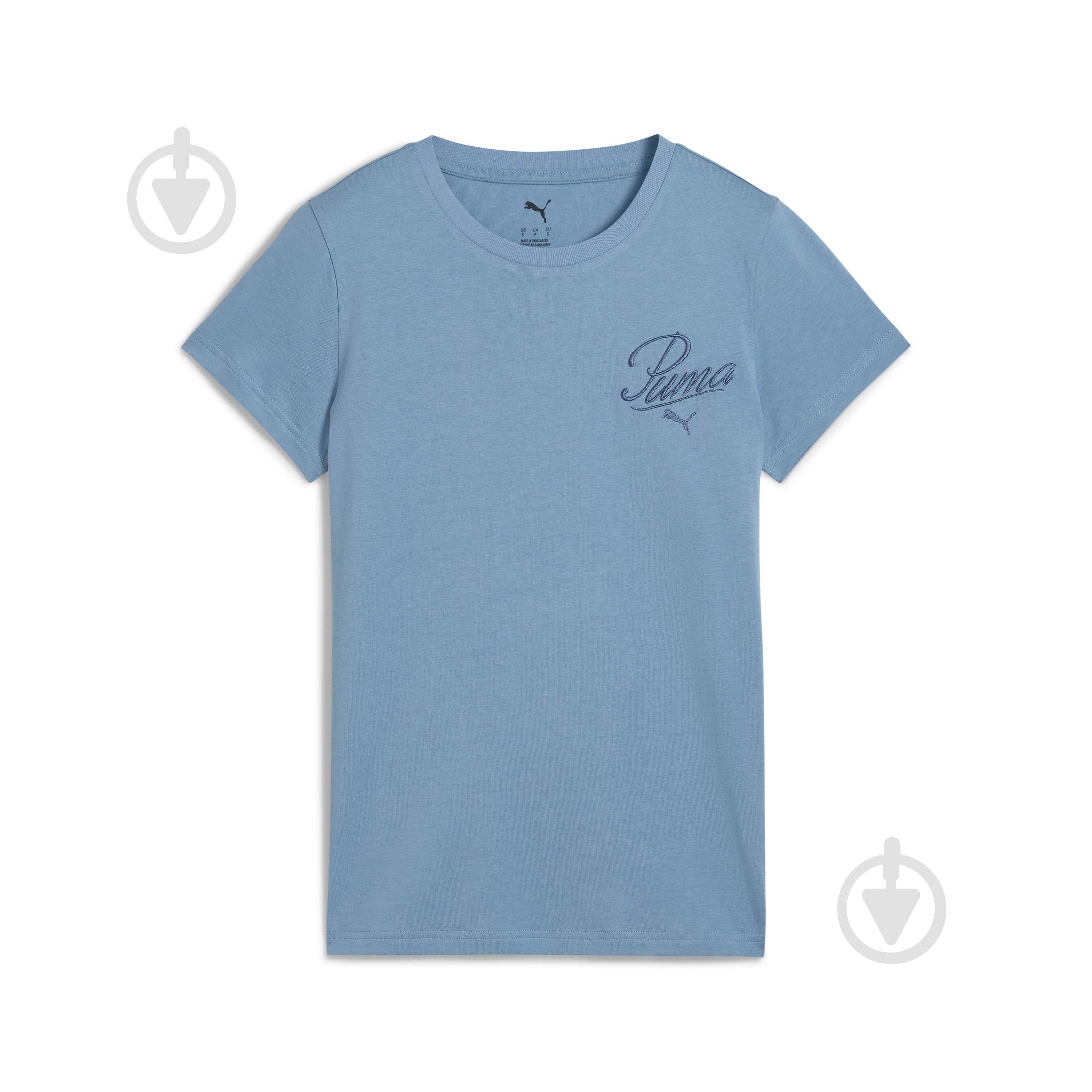 Футболка Puma ESS SCRIPT Tee 68498234 р.S синий - фото 4