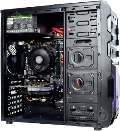 Компьютер персональный Artline Gaming X44 (X44v17) black - фото 4