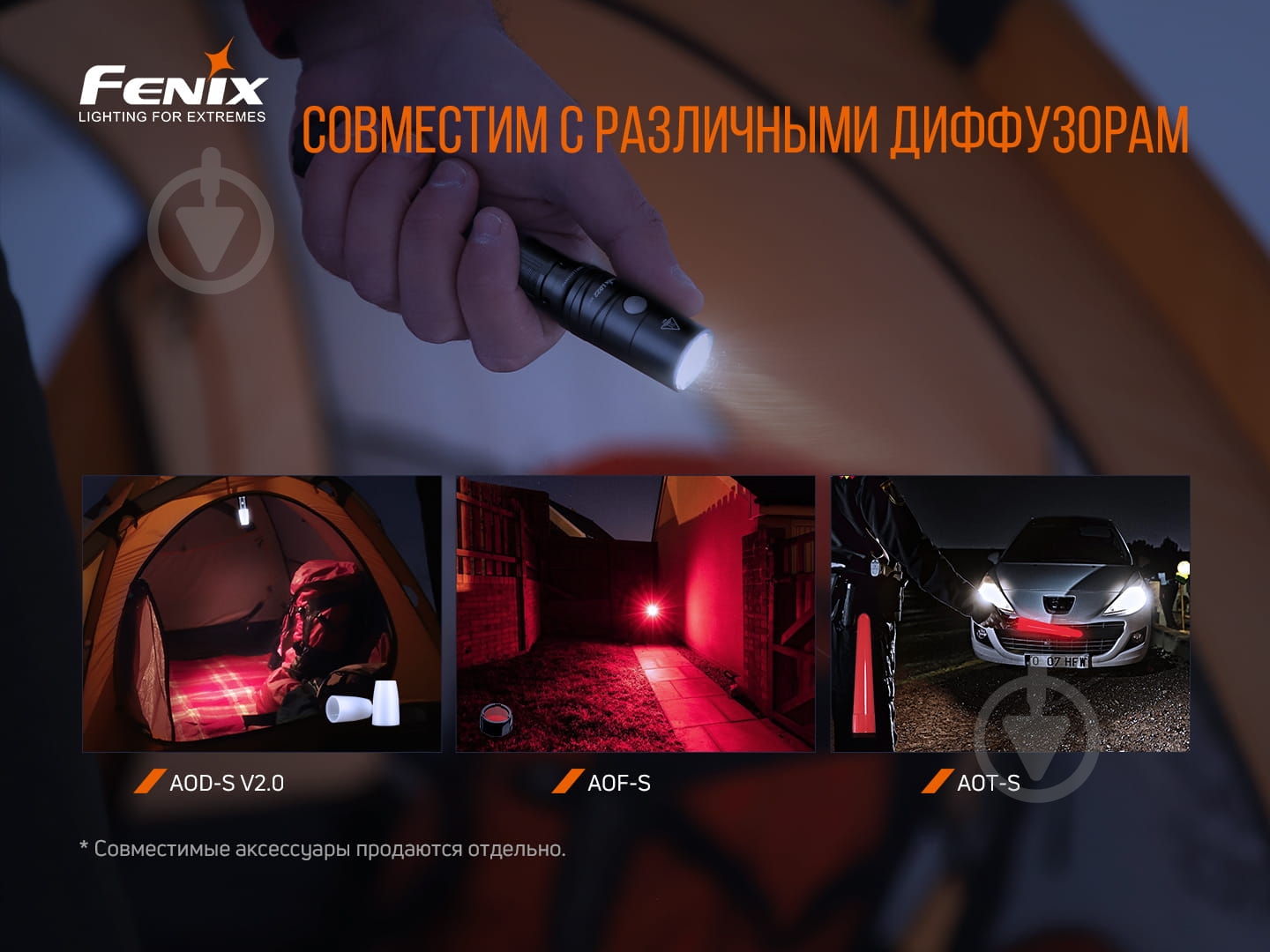 Фонарик Fenix ручной LD22 V2.0 (800лм) - фото 14
