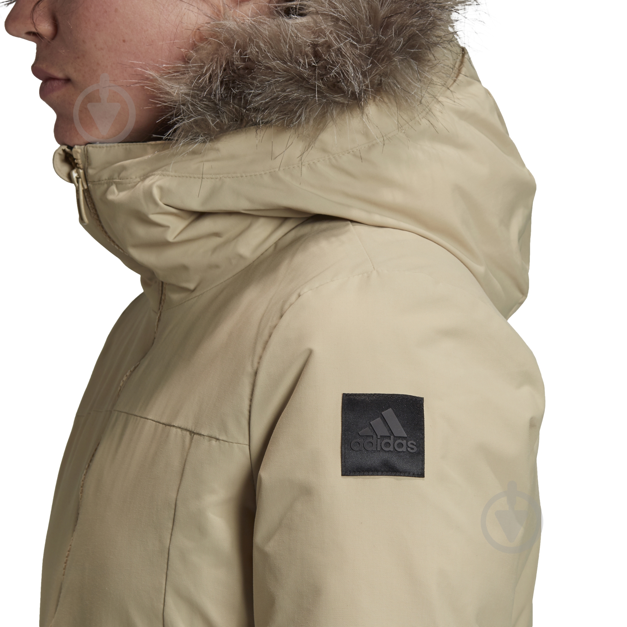 Куртка-парка женская зимняя Adidas W XPLORIC Parka GE7790 р.M бежевая - фото 10