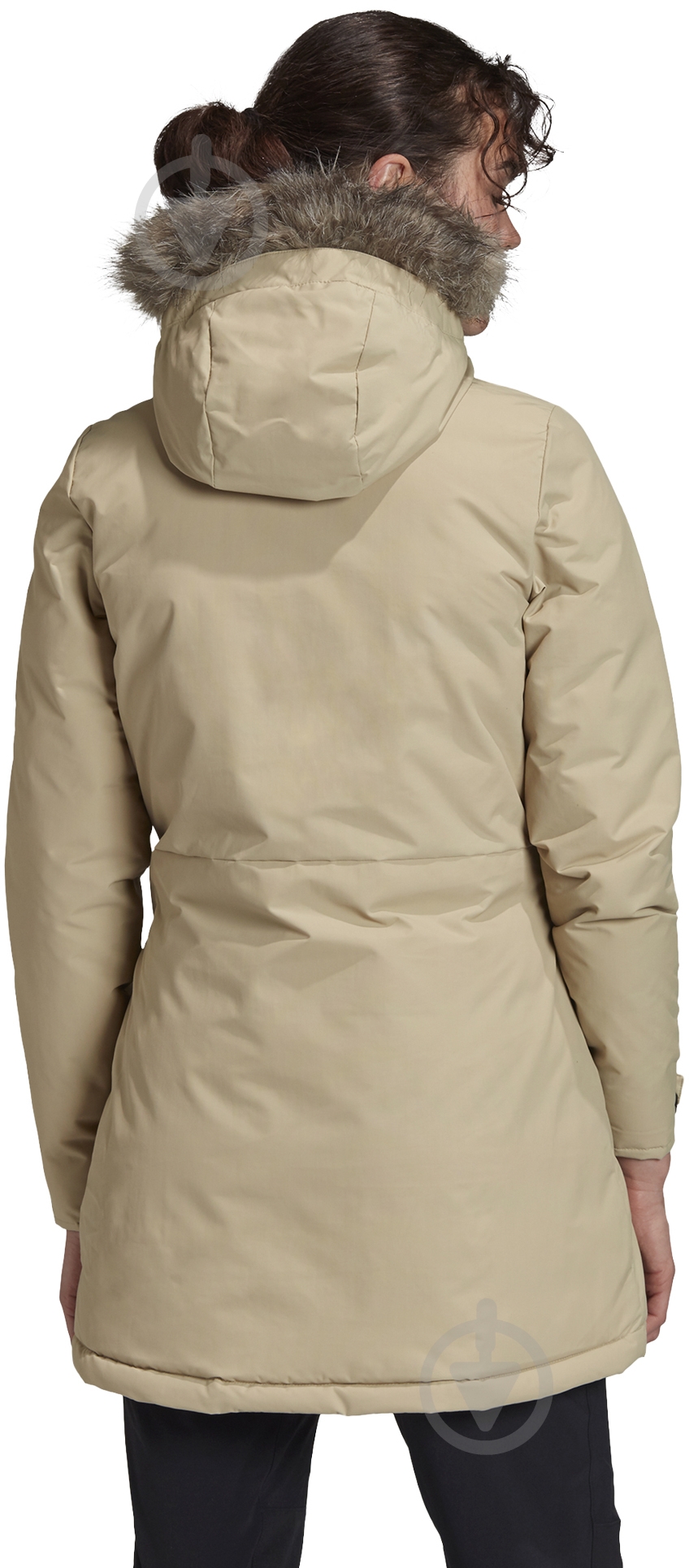 Куртка-парка женская зимняя Adidas W XPLORIC Parka GE7790 р.M бежевая - фото 6