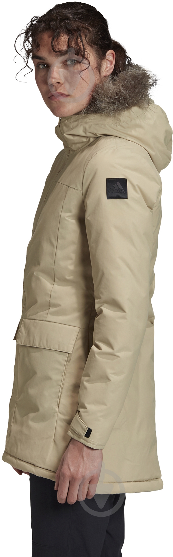 Куртка-парка женская зимняя Adidas W XPLORIC Parka GE7790 р.M бежевая - фото 8
