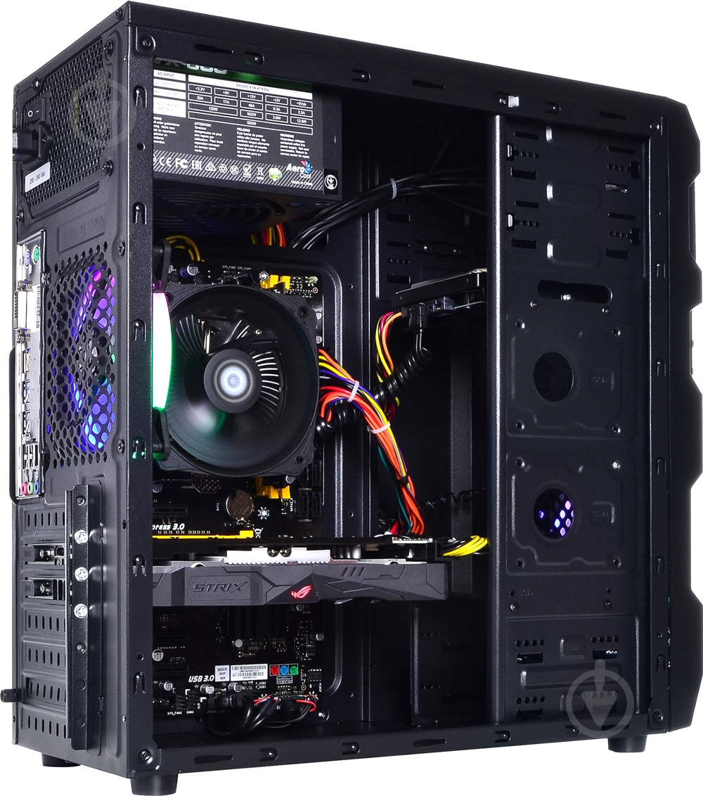 Компьютер персональный Artline Gaming X43 (X43v02) black - фото 9