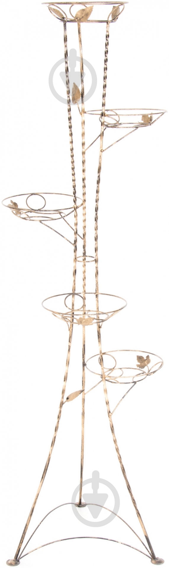 Подставка для растений ВКВ-Сервіс на 5 горшков Башня №5 45х45x152 см - фото 1 Подставка для растений ВКВ-Сервіс на 5 горшков Башня №5 45х45x152 см - фото 1