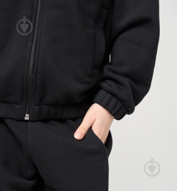 Спортивный костюм Obzor На замке р.98 черный - фото 2