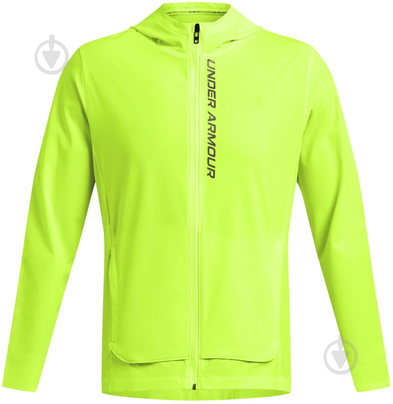 Вітрівка чоловіча Under Armour OUTRUN THE STORM JACKET 1376794-731 р.S салатова - фото 3