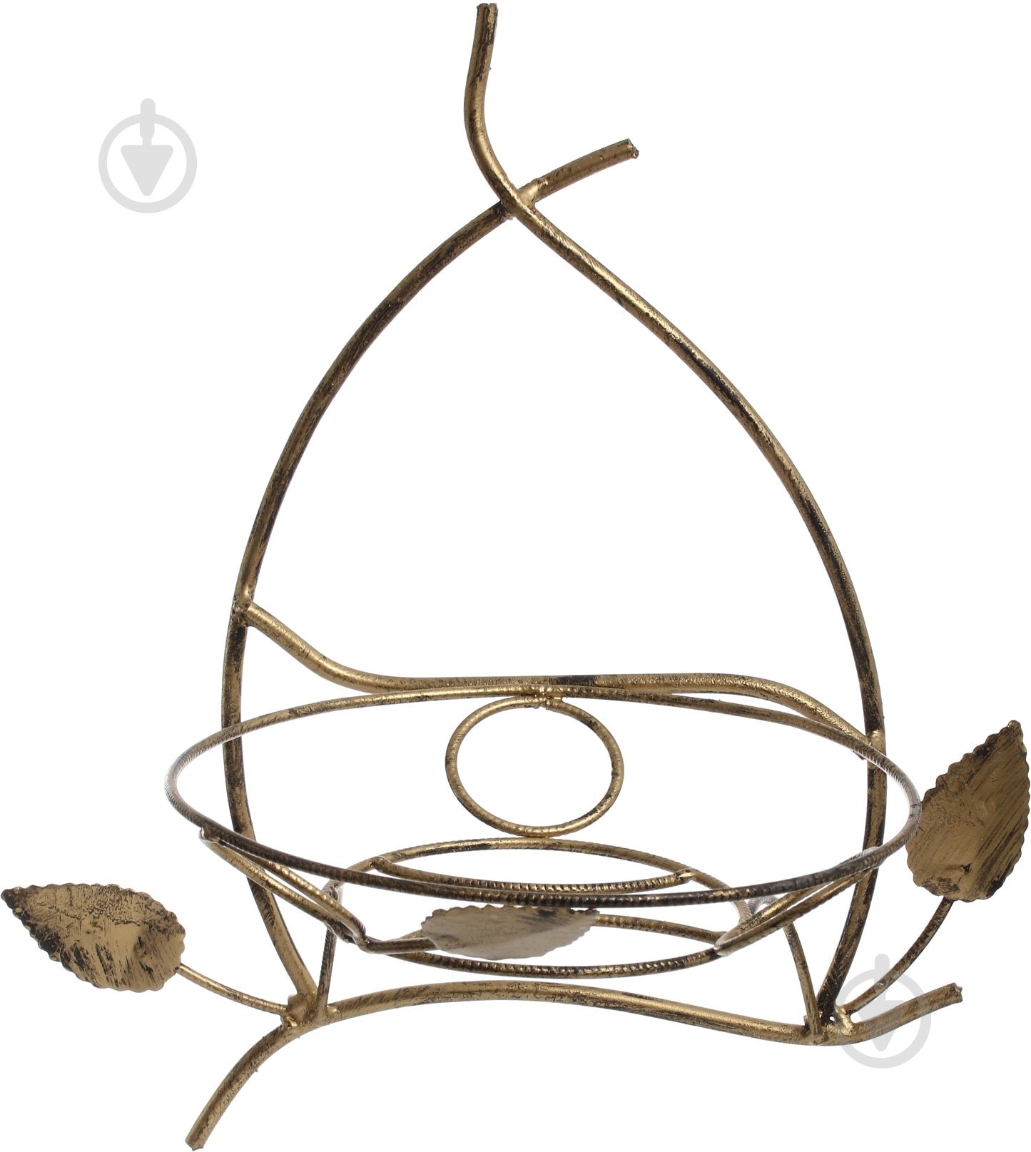 Подставка для растений настенная ВКВ-Сервіс Листья 22х36x30 см - фото 1