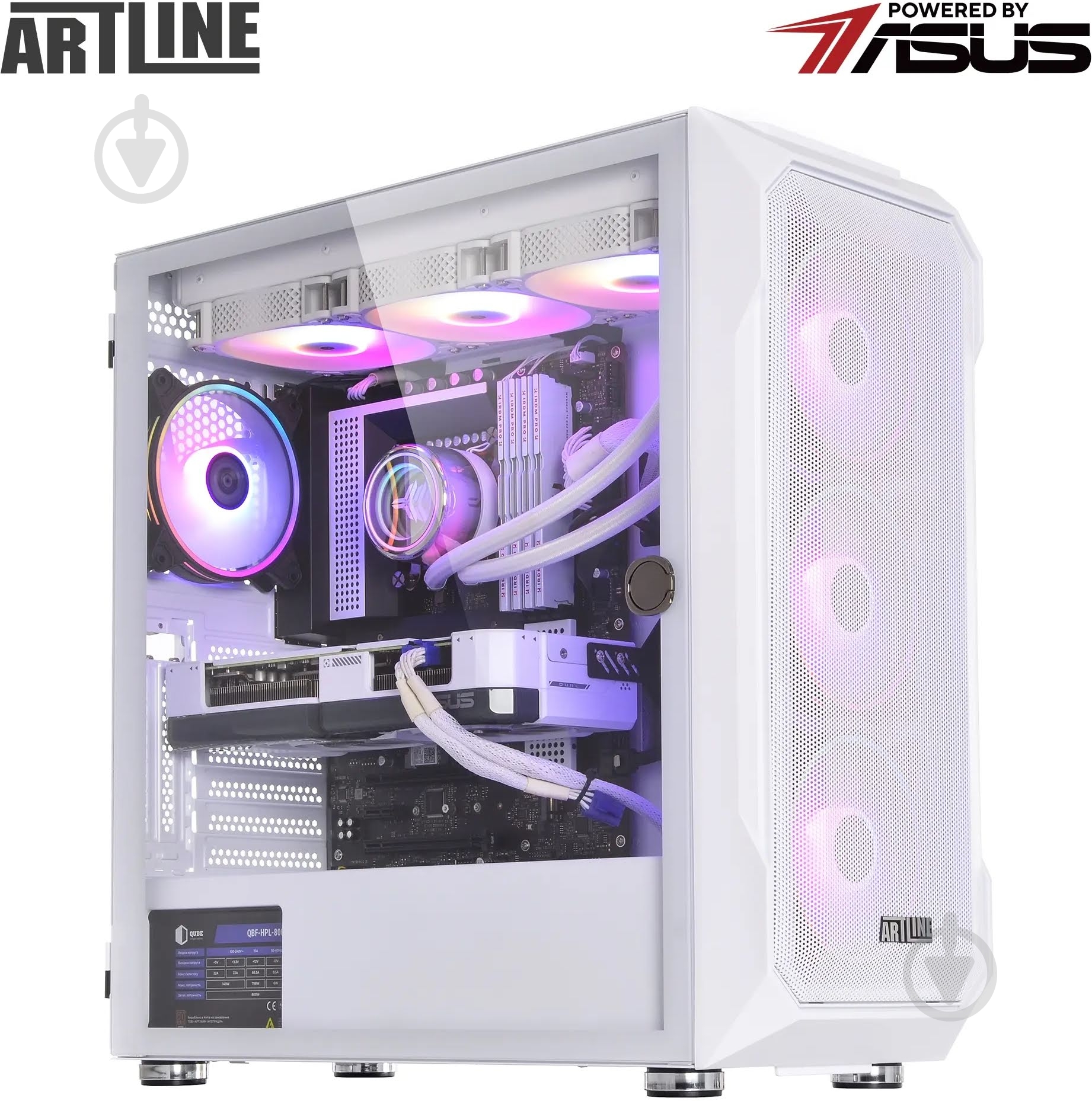 Компьютер Artline Gaming X76WHITE (X76Whitev07) white - фото 3