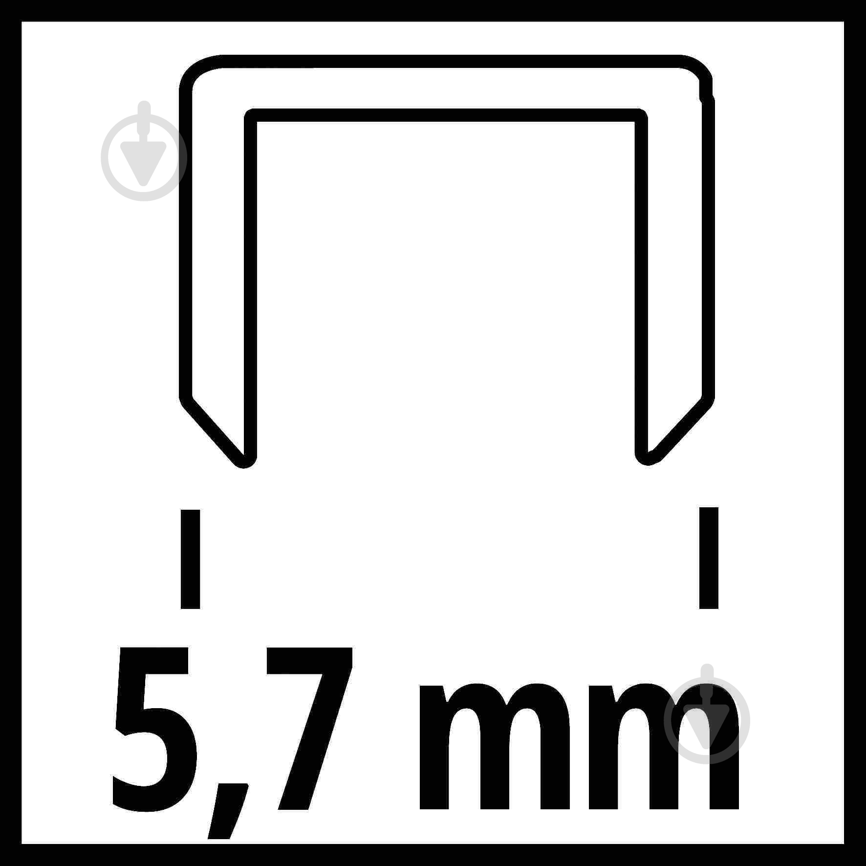 Скобы для электростеплера Einhell 38 мм тип 90 3000 шт. 4137876 - фото 4