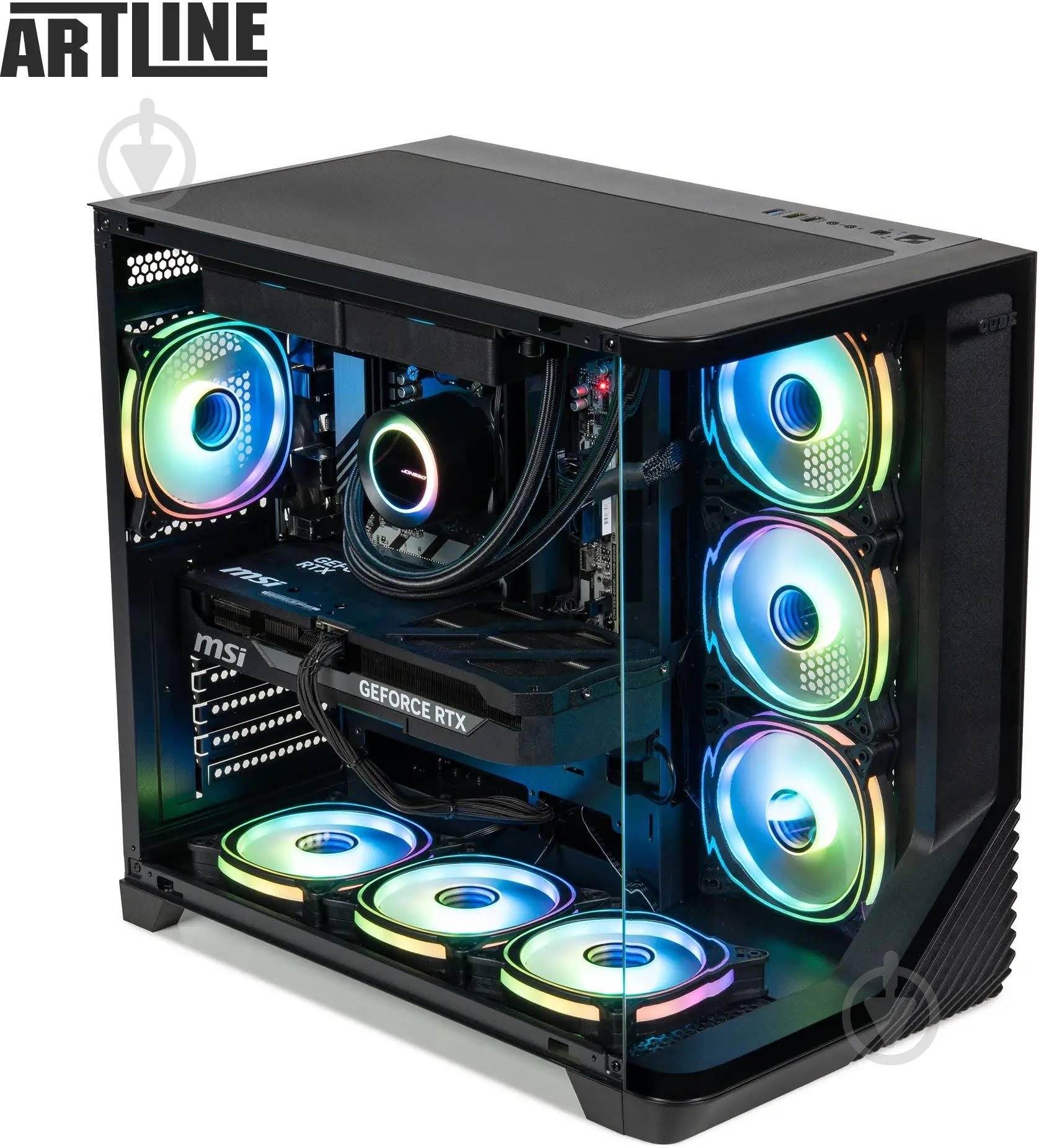Компьютер Artline Gaming X77 (X77v117) black - фото 16