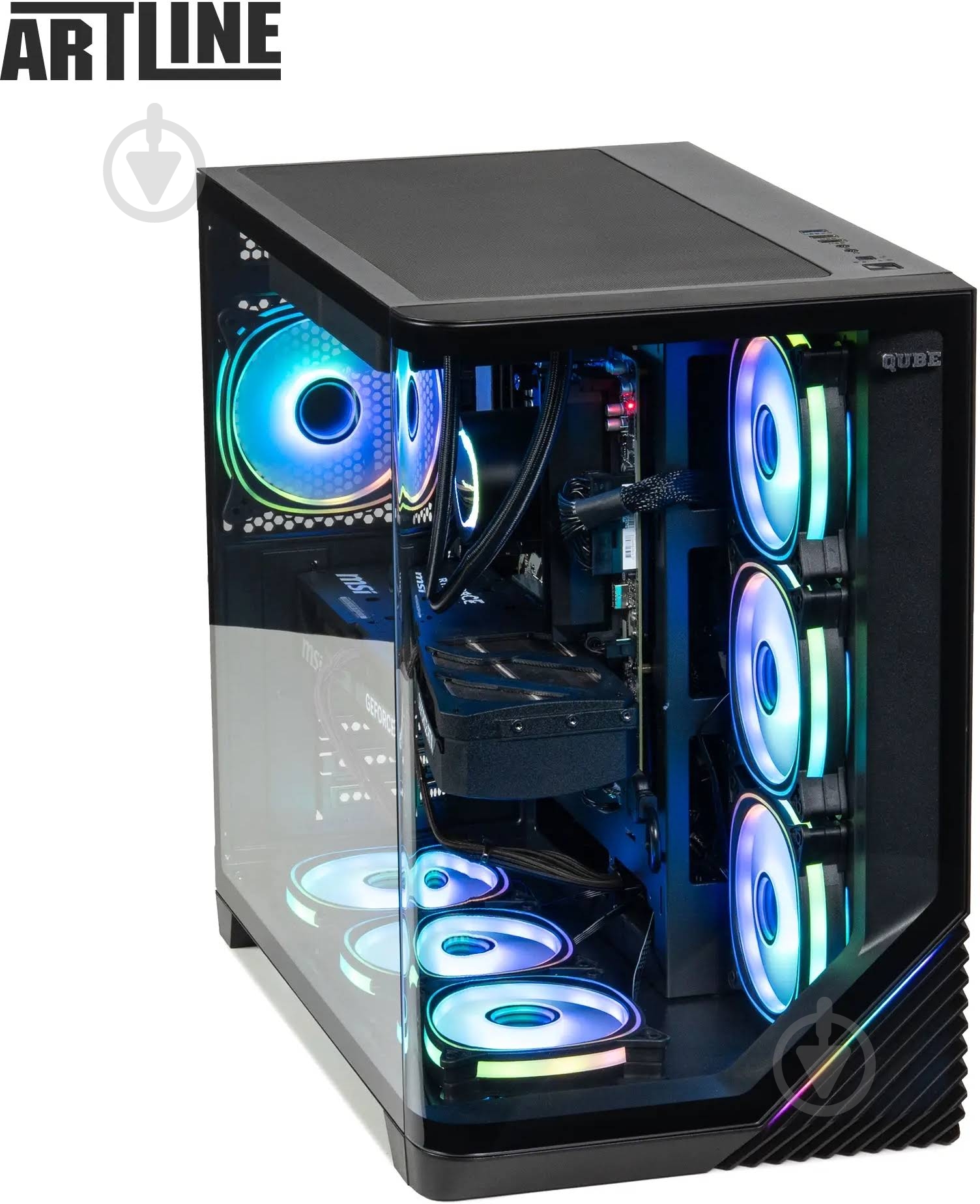 Компьютер Artline Gaming X77 (X77v117) black - фото 2