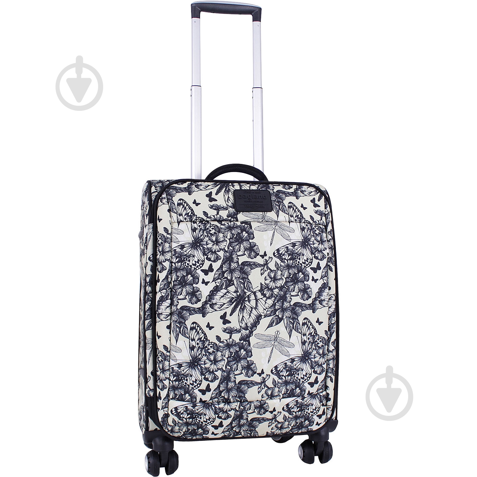 Чемодан Bagland S 36 л мульти суб.655 (37966194) - фото 1