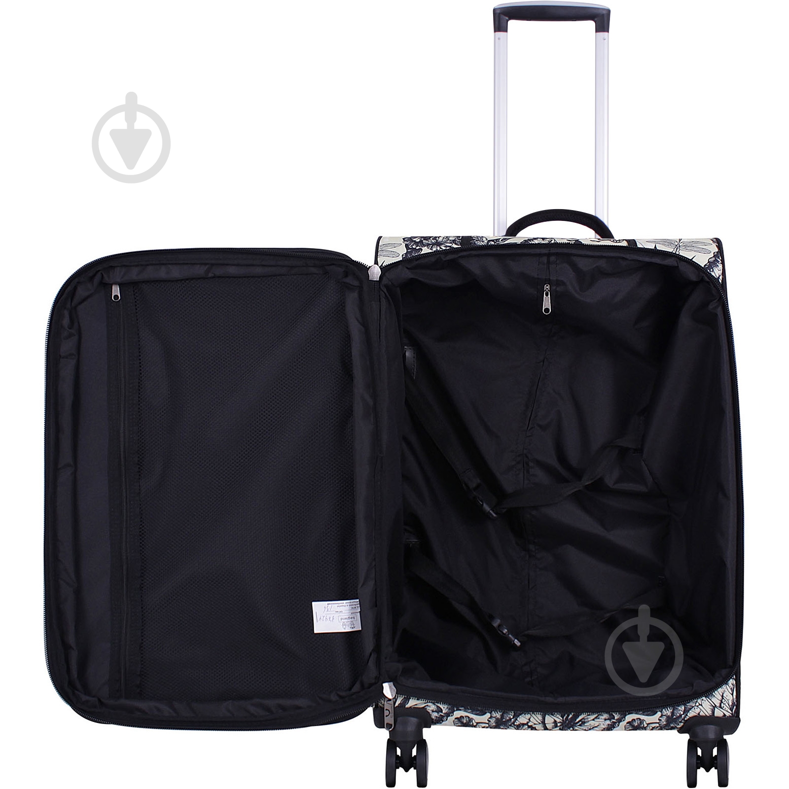 Чемодан Bagland M 63 л мульти суб.655 (37966244) - фото 5