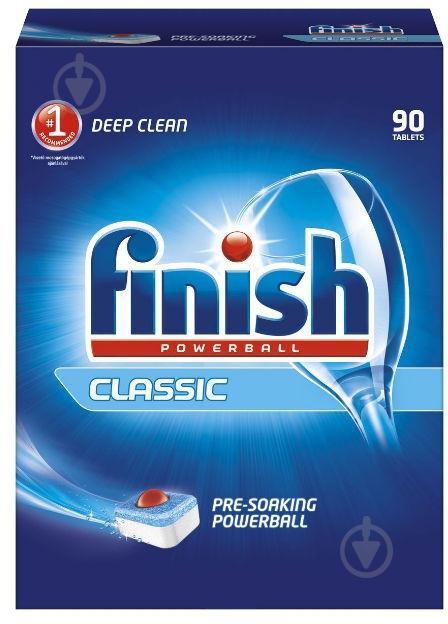 Таблетки для посудомийних машин Finish Classic 90 шт. - фото 1