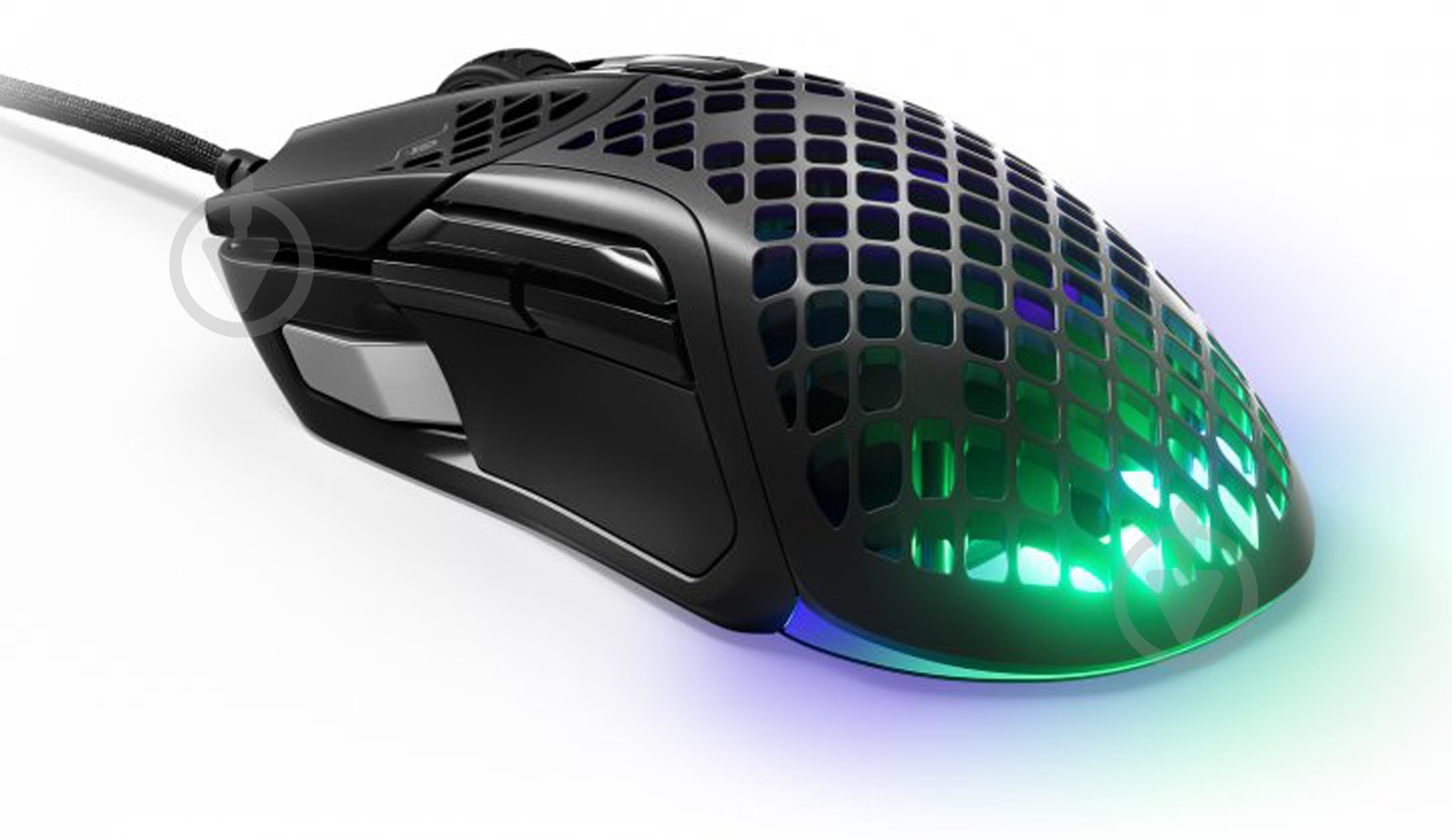 Мишка SteelSeries Aerox 5 USB black (SS62401) - фото 1