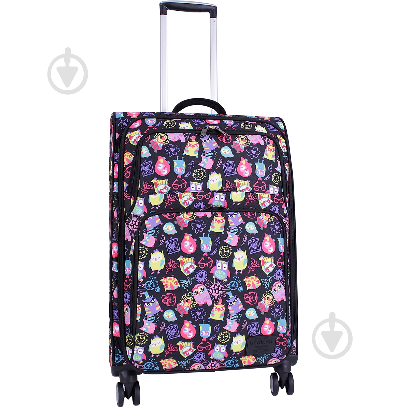 Чемодан Bagland M 63 л мульти суб.45 (37966244) - фото 1