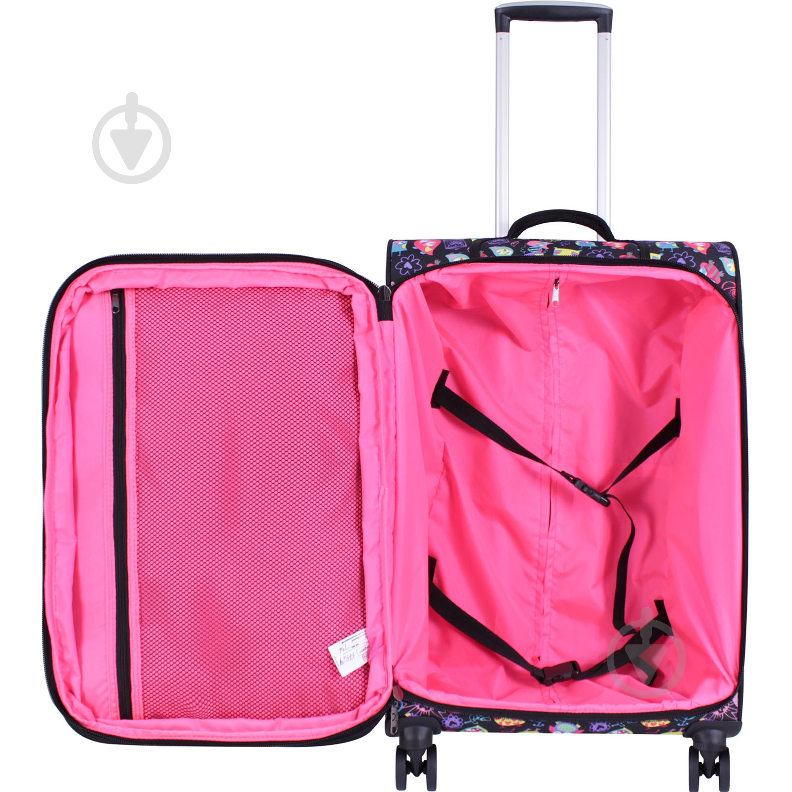 Чемодан Bagland M 63 л мульти суб.45 (37966244) - фото 5