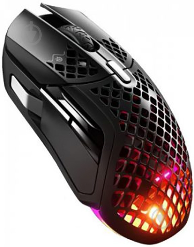 Мышка SteelSeries Aerox 5 Wireless black (SS62406) - фото 4