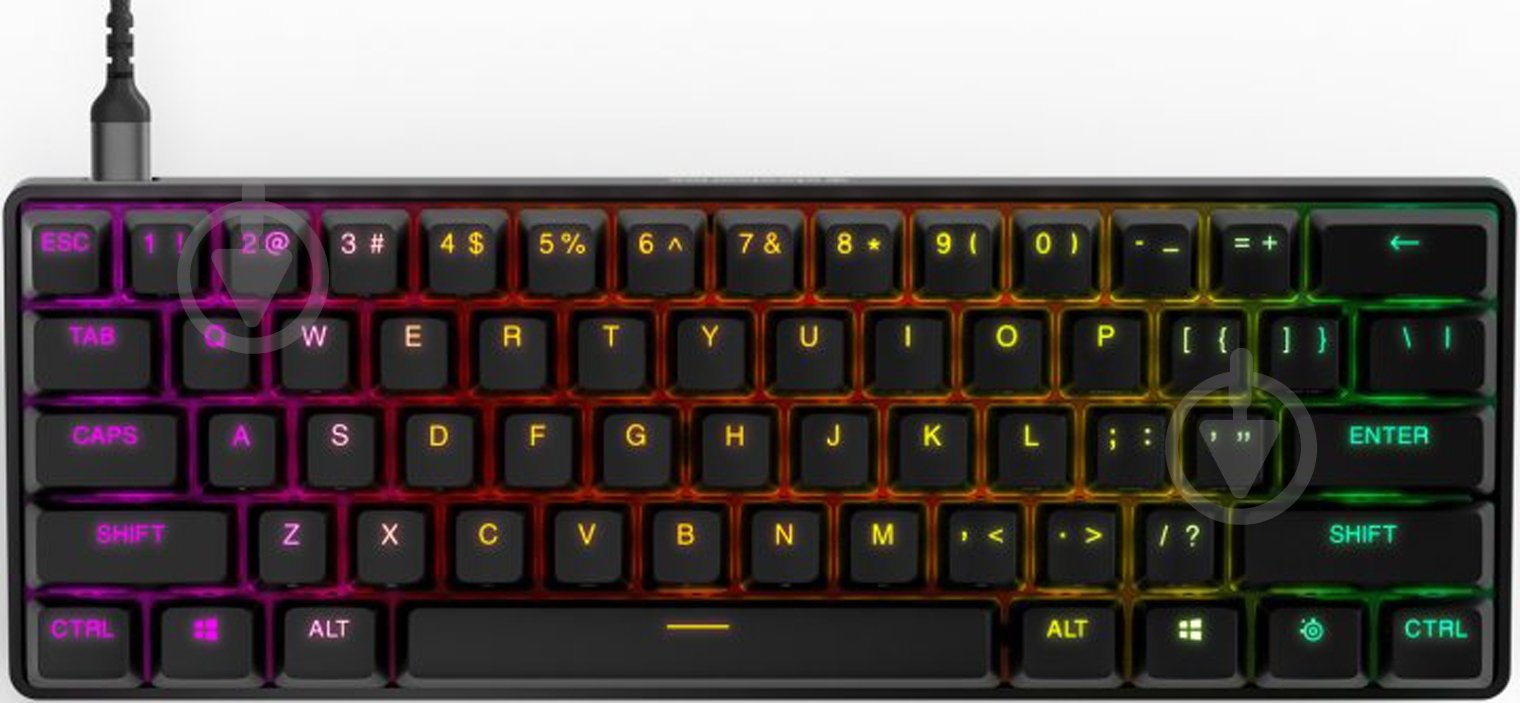 Клавиатура SteelSeries APEX PRO mini USB (SS64820) black - фото 1 Клавиатура SteelSeries APEX PRO mini USB (SS64820) black - фото 1