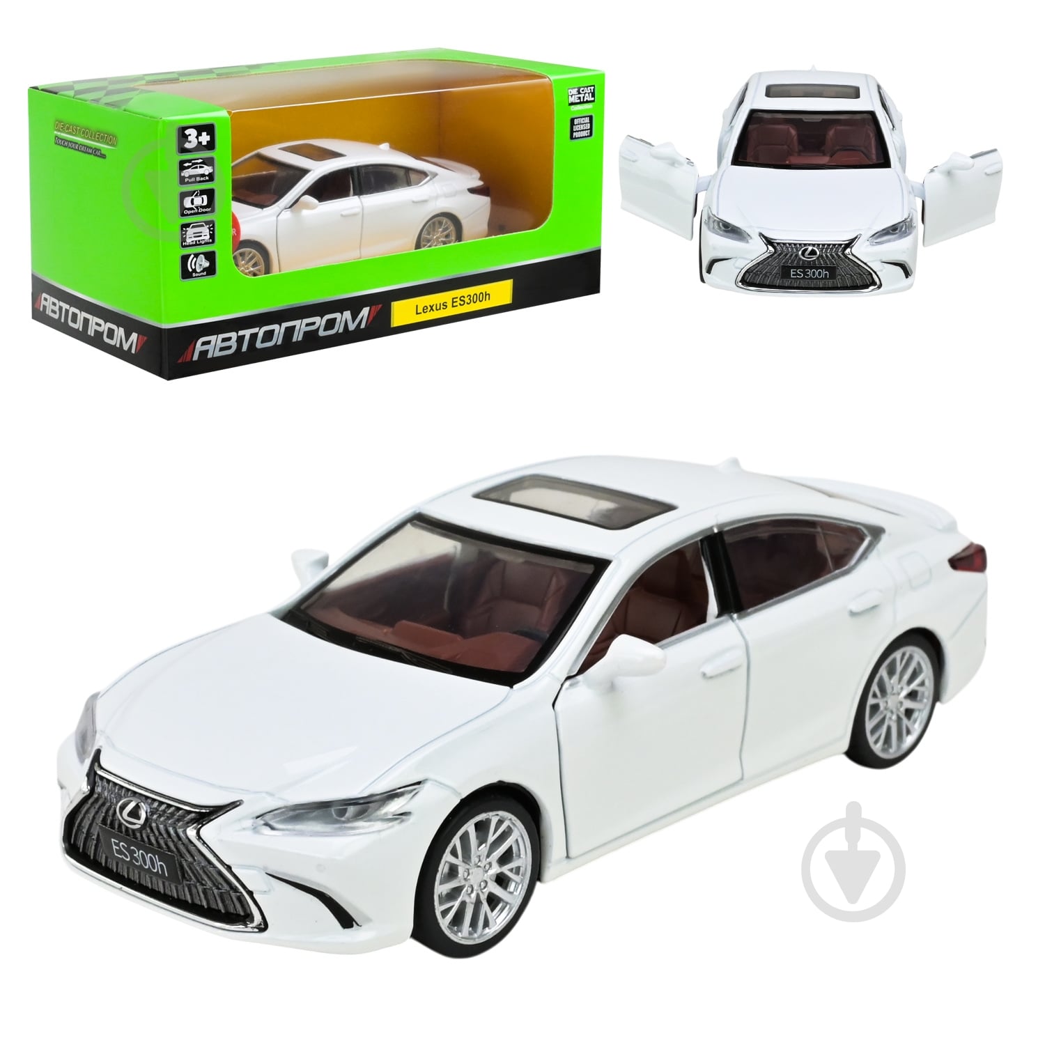 Машинка Автопром 1:35 Lexus ES300h 68713 - фото 1