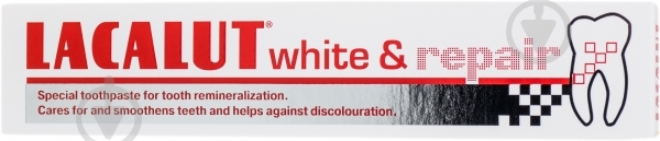 Зубная паста Lacalut White&Repair 75 мл - фото 1