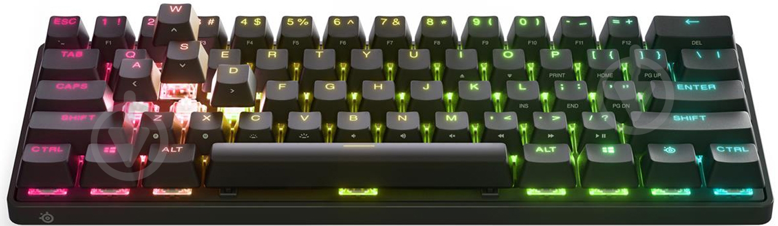 Клавиатура SteelSeries APEX PRO mini wireless (SS64842) black - фото 3 Клавиатура SteelSeries APEX PRO mini wireless (SS64842) black - фото 3