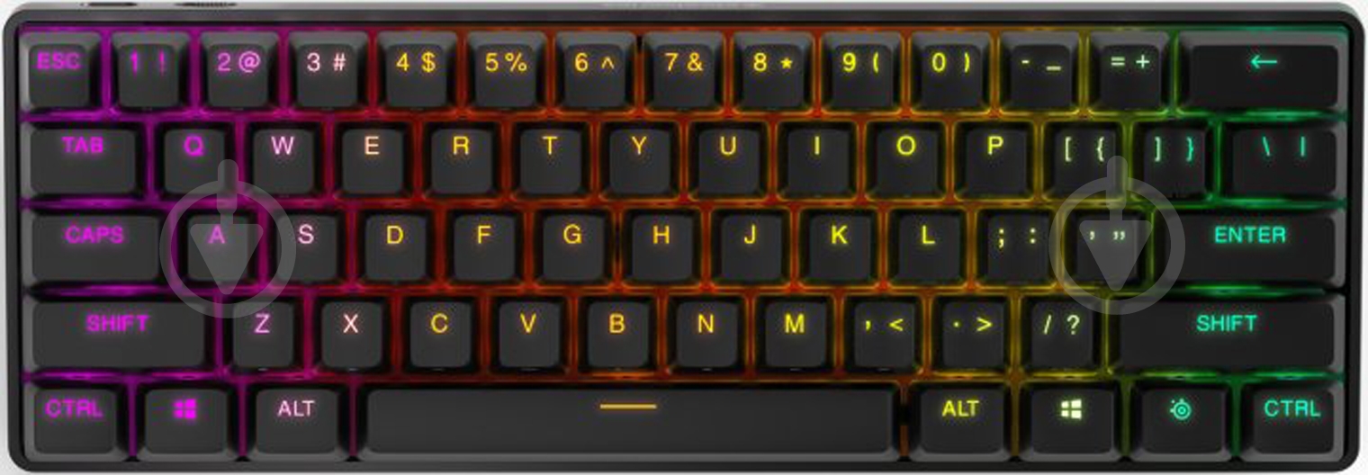 Клавиатура SteelSeries APEX PRO mini wireless (SS64842) black - фото 1 Клавиатура SteelSeries APEX PRO mini wireless (SS64842) black - фото 1