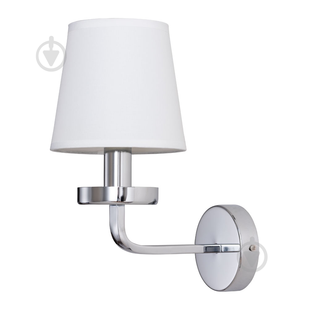 Бра Arte Lamp 1x60 Вт E14 білий/хром A3260AP-1CC - фото 1
