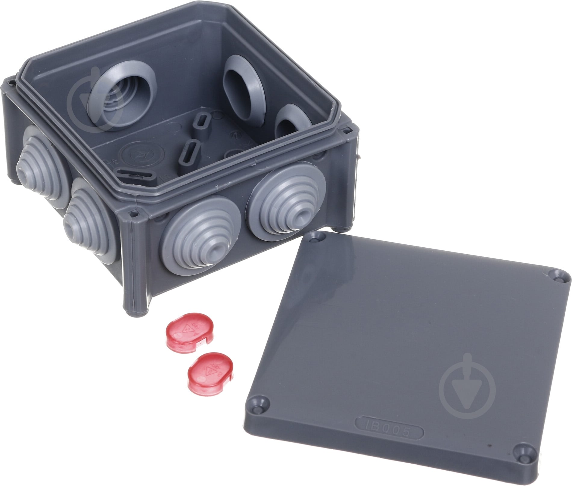 Коробка розподільча з кришкою HausMark пластик IB005 - фото 3