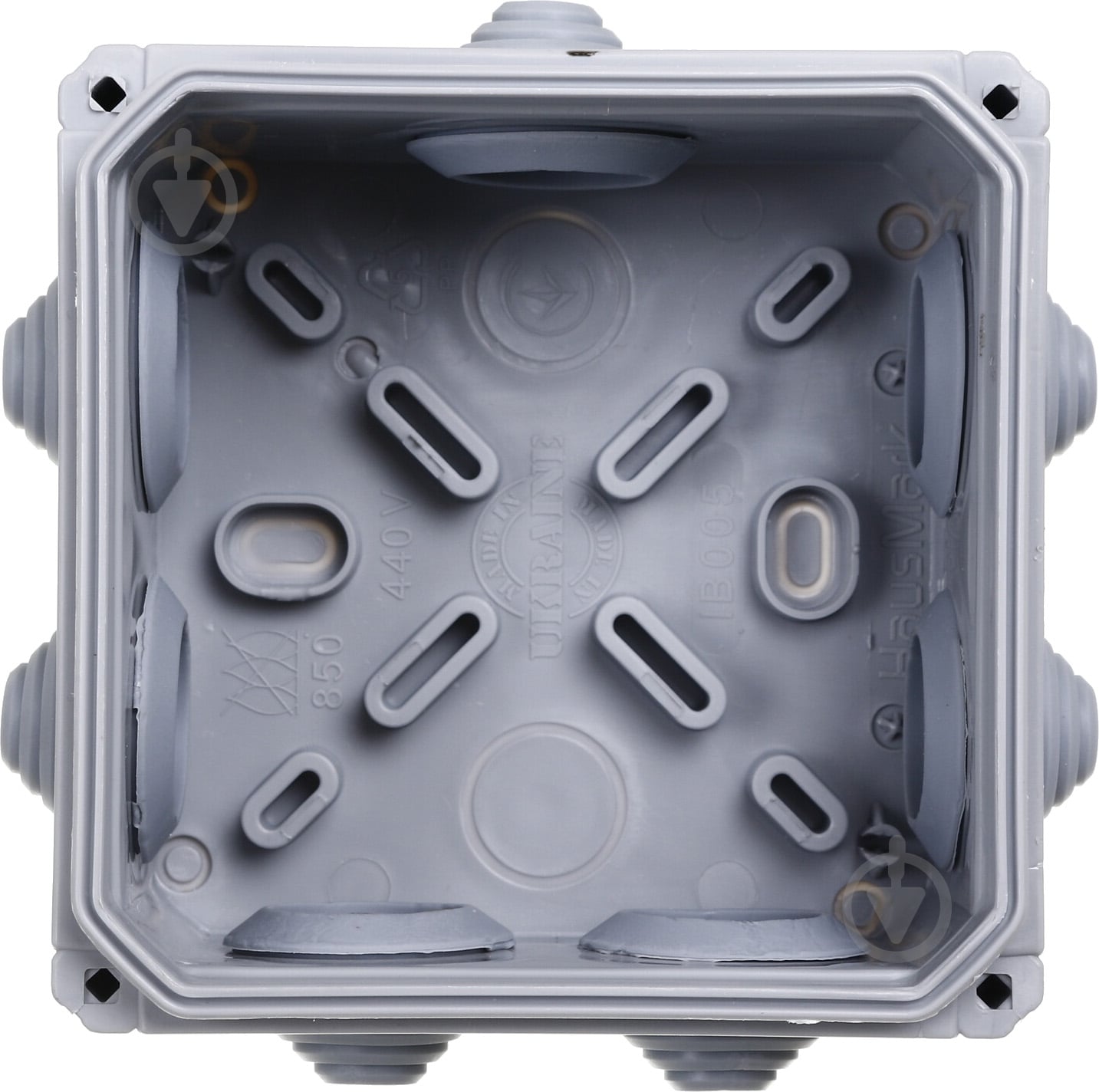 Коробка розподільча з кришкою HausMark пластик IB005 - фото 7