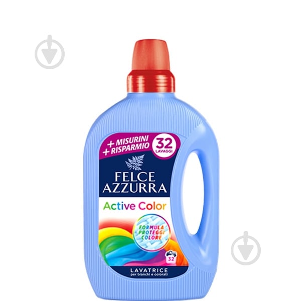 Гель для машинной стирки Felce Azzurra Activ color 1,595 л - фото 1