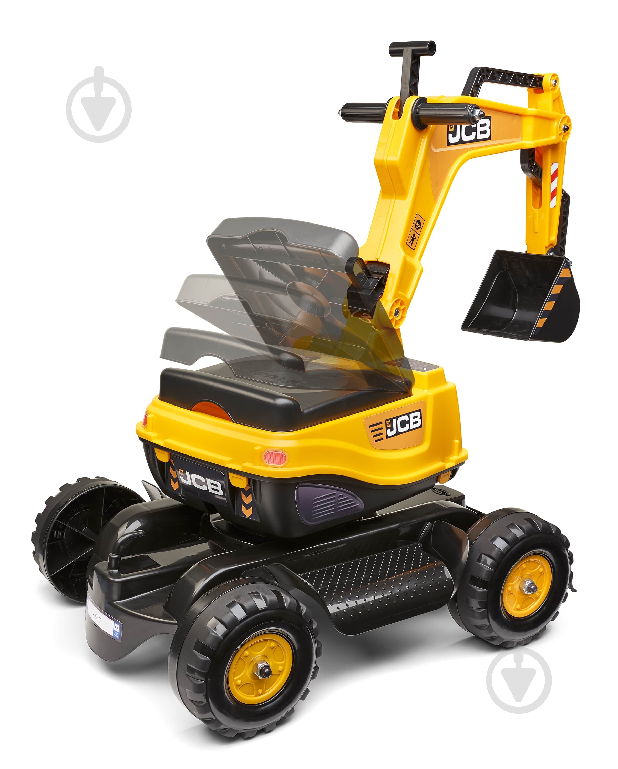 Екскаватор Falk 135A JCB жовтий 135A - фото 3