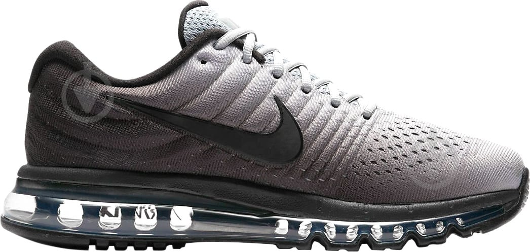 Кроссовки мужские демисезонные Nike AIR MAX AT0044-002 р.41 черные с серым - фото 3 Кроссовки мужские демисезонные Nike AIR MAX AT0044-002 р.41 черные с серым - фото 3