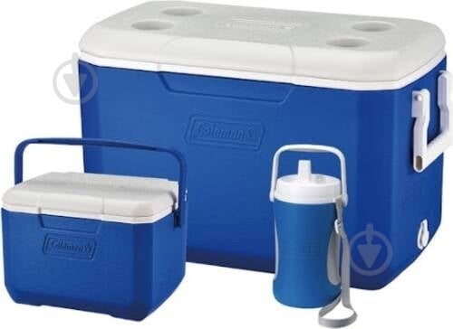 Набір Coleman термобоксів 48QT+5QT+ 1/2G Combo Bue (114947) - фото 1