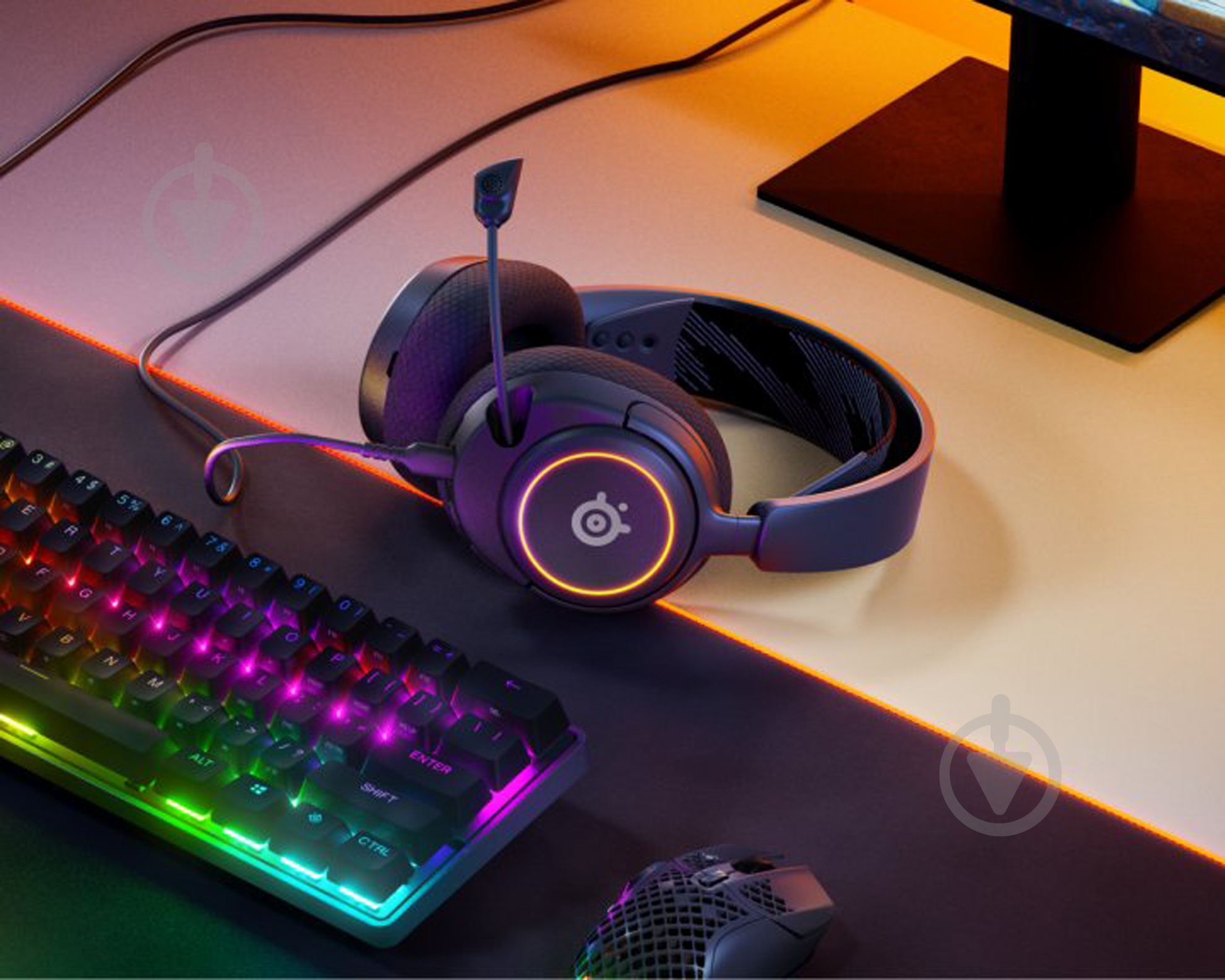 Наушники SteelSeries Arctis Nova 3 black (SS61631) - фото 5