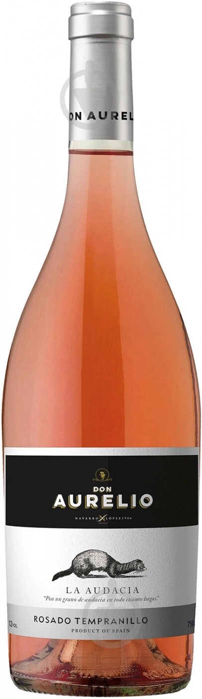 Вино Don Aurelio RosadoTempranillo 100% 0,75 л - фото 1 Вино Don Aurelio RosadoTempranillo 100% 0,75 л - фото 1